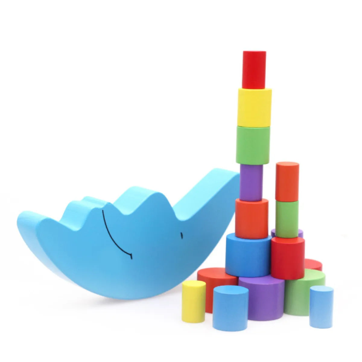Juego Luna de Equilibrio en Madera