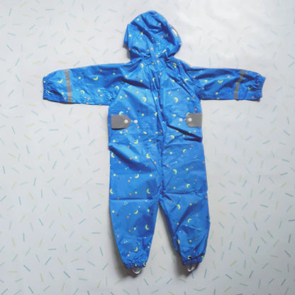 Traje Lunas Estrellas Azul