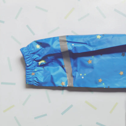 Traje Lunas Estrellas Azul