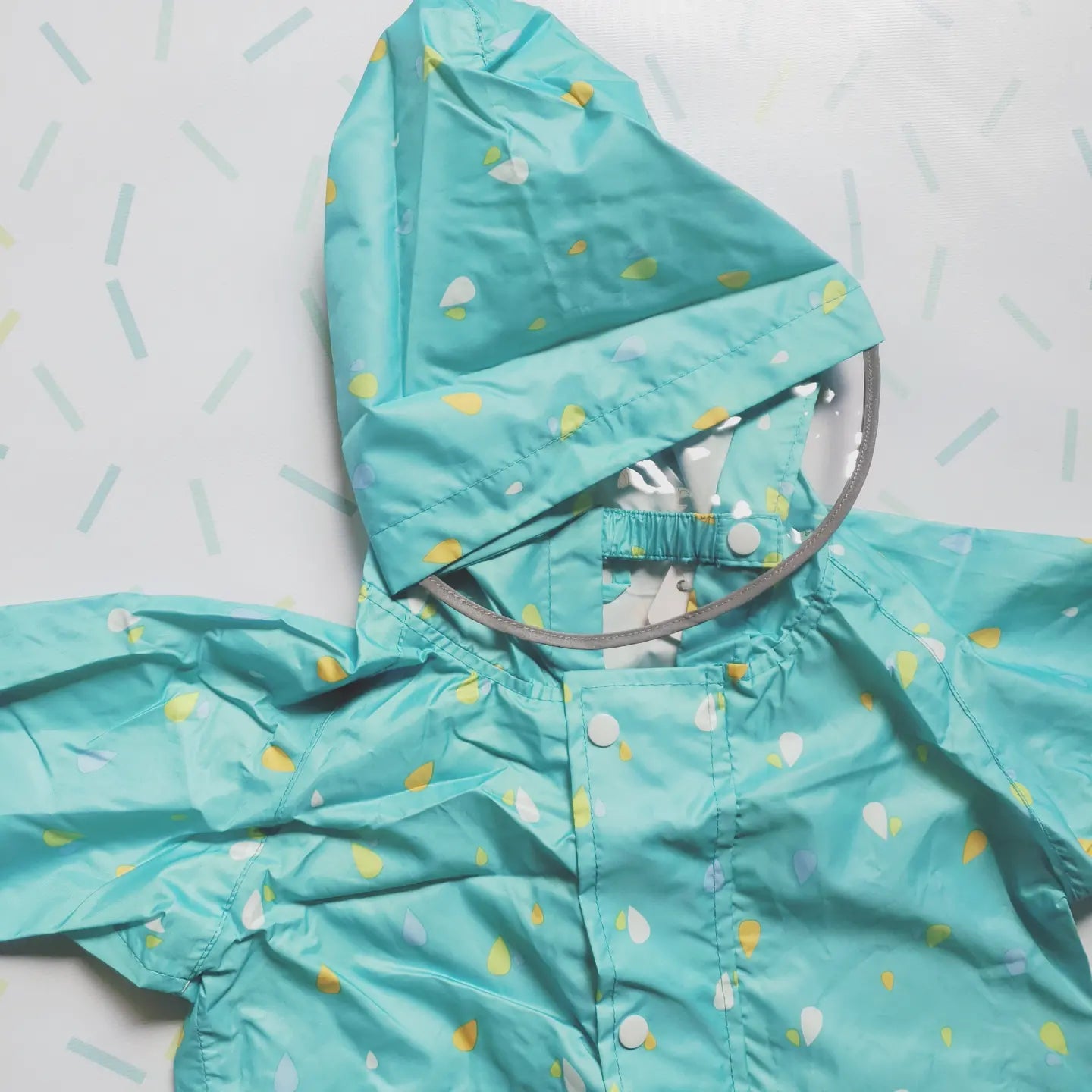 Traje Gotas Celeste