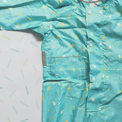 Traje Gotas Celeste