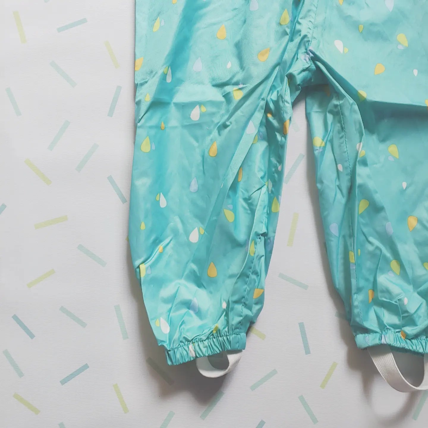 Traje Gotas Celeste